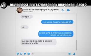 inchiesta delle iene su david rossi la chat di anna ascani