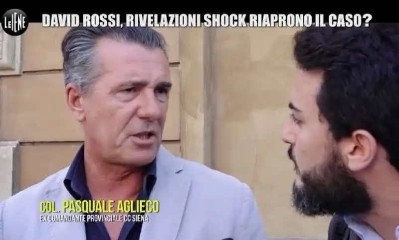 inchiesta delle iene su david rossi   pasquale aglieco  