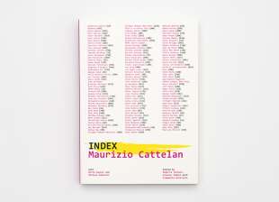 index maurizio cattelan