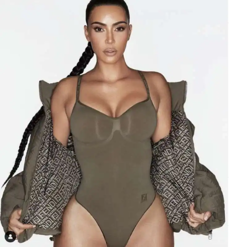 Kim Kardashian by Fendi