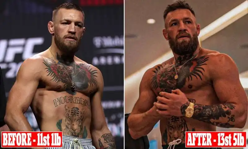 la trasformazione di conor mcgregor 7