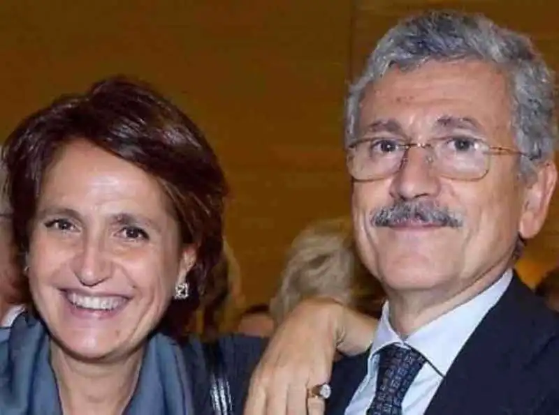 Linda Giuva Massimo Dalema  1