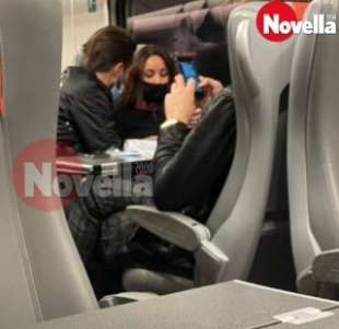 lite in treno tra delia duran e alex belli 3