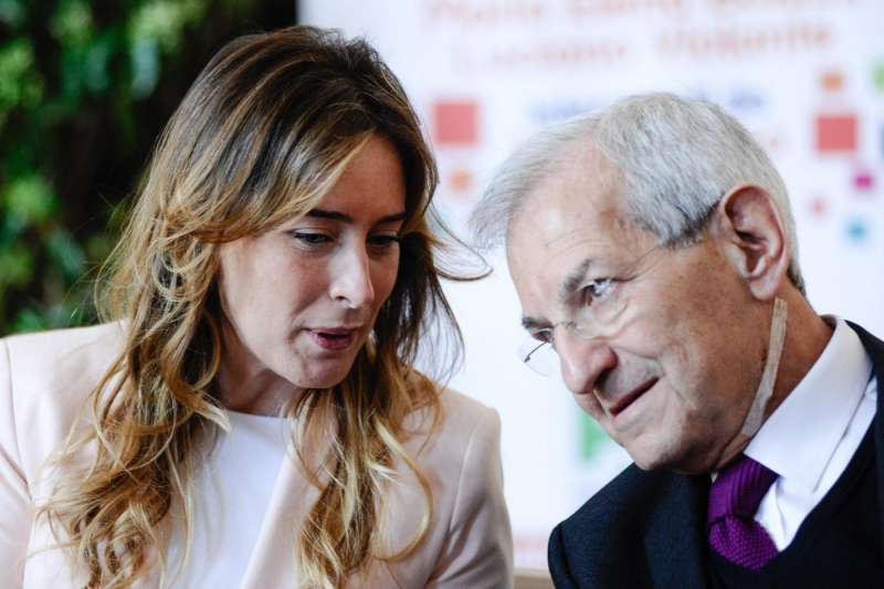 maria elena boschi luciano violante