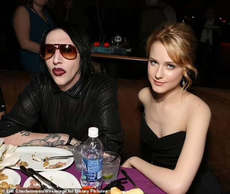 marilyn manson e evan rachel wood