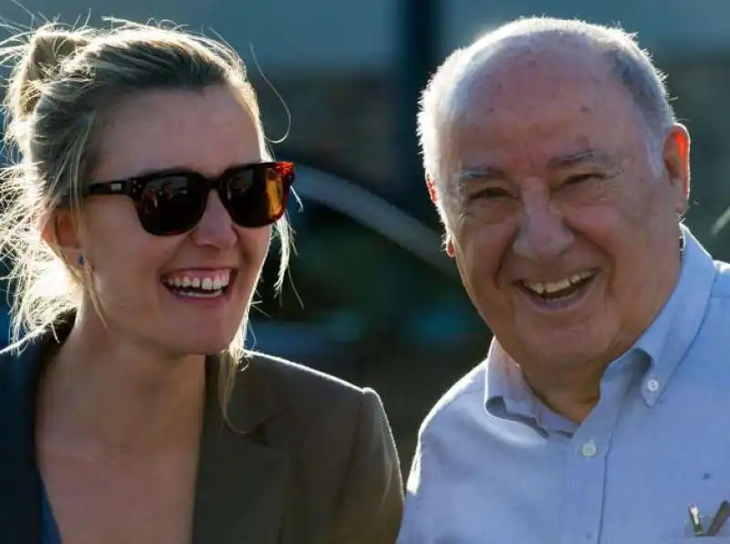 marta ortega perez e il padre amancio ortega  2