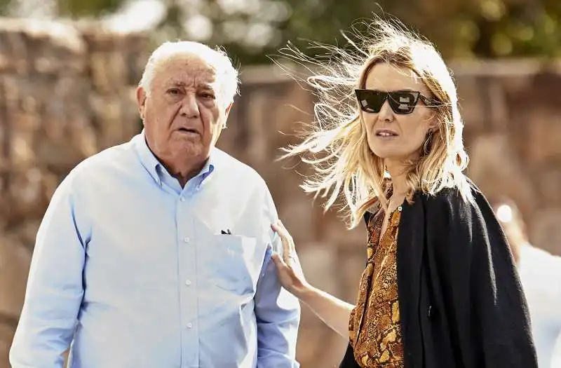 marta ortega perez e il padre amancio ortega  4