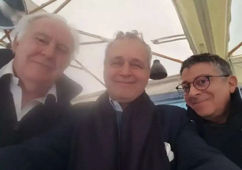 MICHELE SANTORO ENRICO MENTANA ANDREA SALERNO 