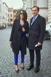 nunzia de girolamo e francesco boccia al matrimonio marici castelli