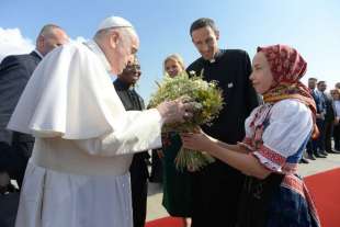 papa francesco in slovacchia 2