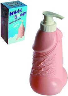 pene dispenser sapone