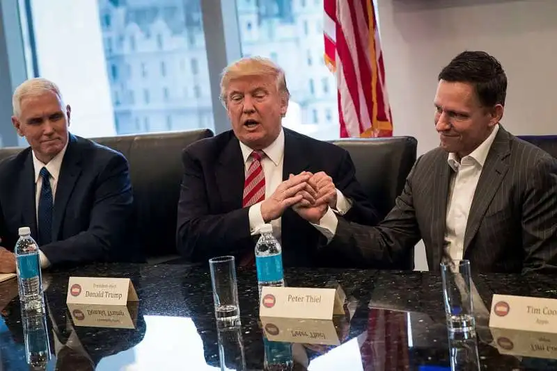 peter thiel con donald trump