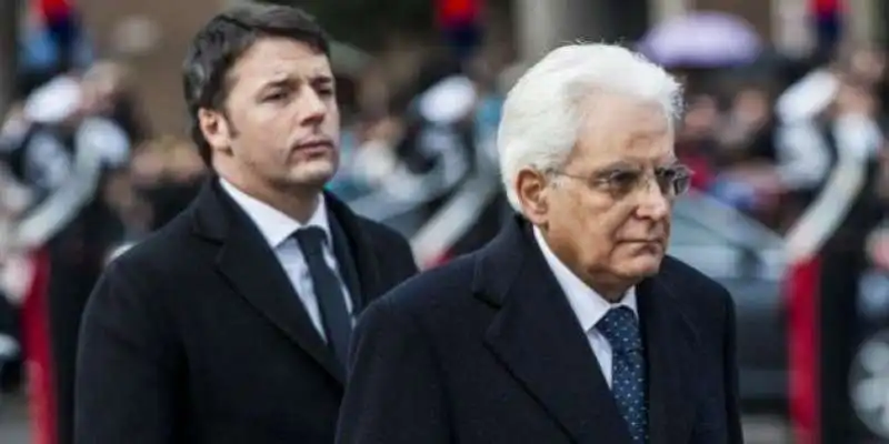 RENZI MATTARELLA