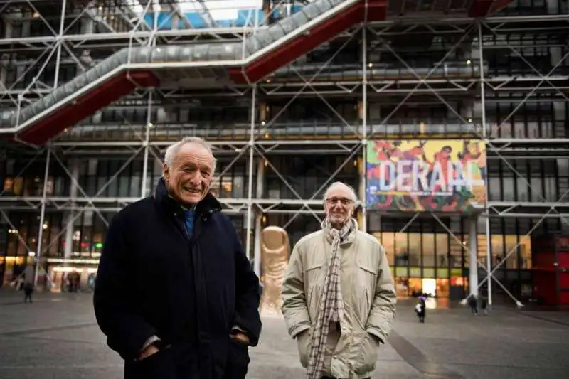 richard rogers renzo piano   centre pompidou 