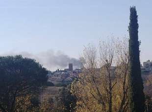 roma, incendio nella caserma salvo dacquisto a tor di quinto 4