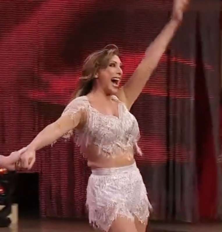 sabrina salerno incidente hot a ballando con le stelle 3