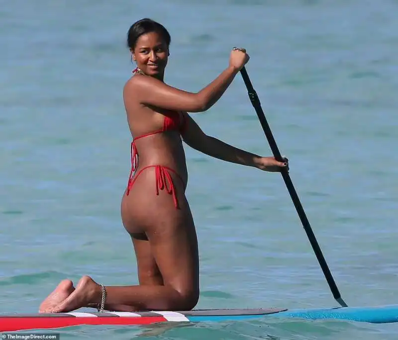 Sasha e Malia Obama alle Hawaii 2