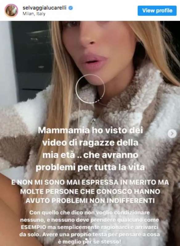 SELVAGGIA LUCARELLI CONTRO CHIARA NASTI