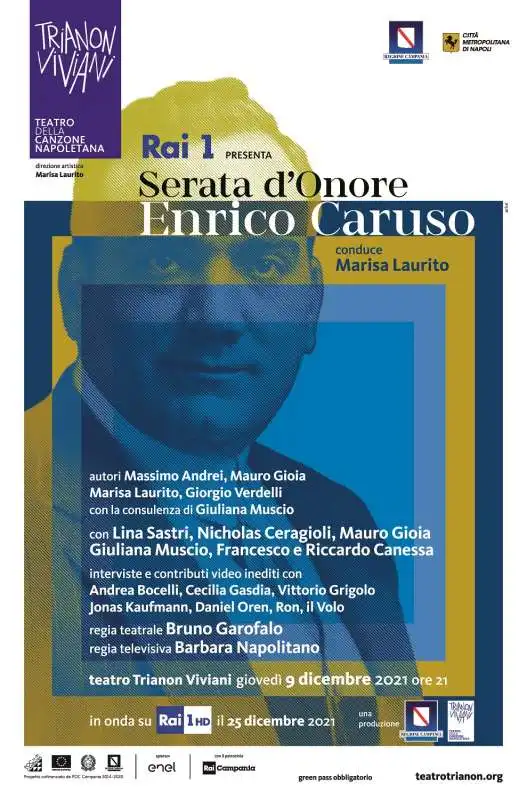 serata d'onore per enrico caruso   conduce marisa laurito 