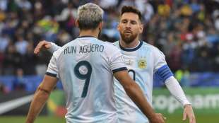 SERGIO AGUERO LIONEL MESSI