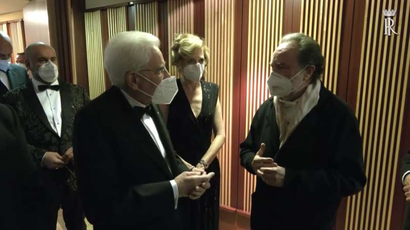 sergio e laura mattarella riccardo chailly