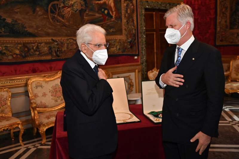 sergio mattarella filippo del belgio