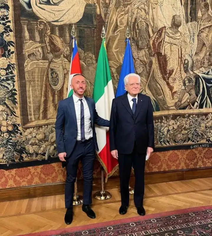 tony cairoli ricevuto da sergio mattarella