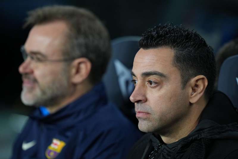 xavi allenatore del barcellona 1