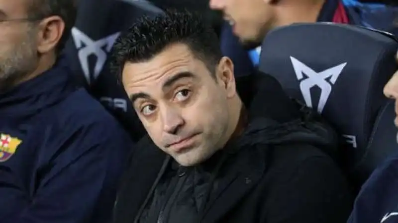 xavi allenatore del barcellona