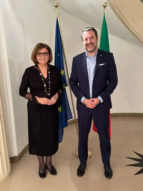 Adina Valean Matteo  Salvini