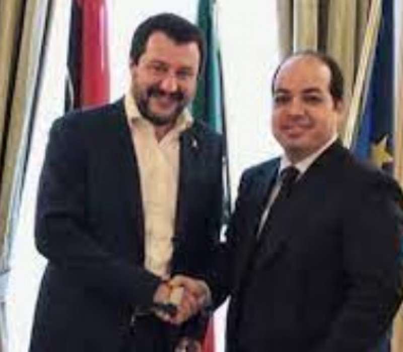 AHMED MAITEEG E MATTEO SALVINI