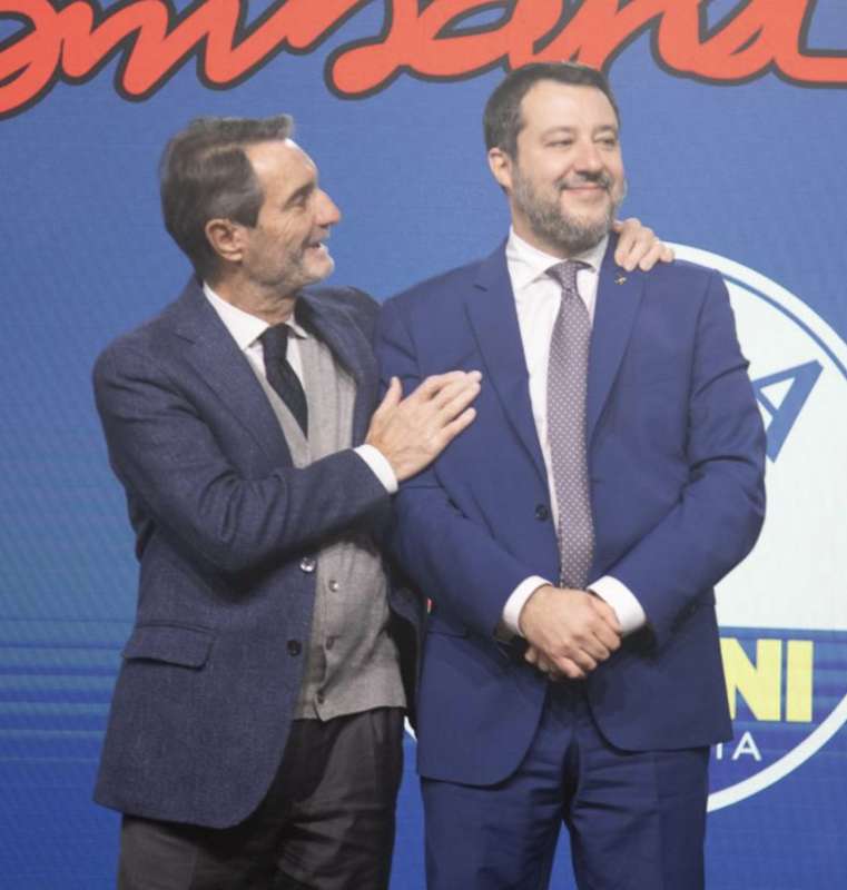 attilio fontana matteo salvini 1