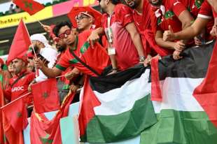 bandiera palestinese ai mondiali in qatar 11