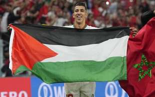 bandiera palestinese ai mondiali in qatar 4