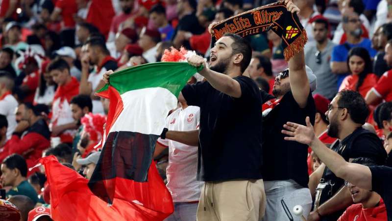 bandiera palestinese ai mondiali in qatar 7