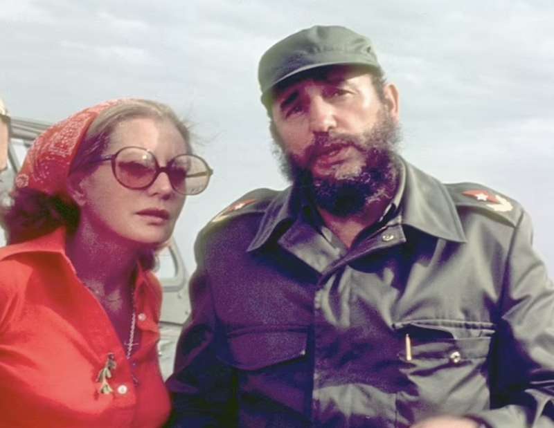 barbara walters fidel castro.