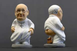 bergoglio caganer