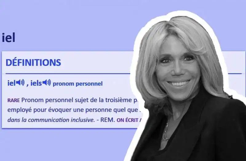 brigitte macron pronome iel neutro