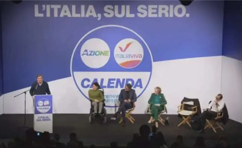 CARLO CALENDA ALLA PRESENTAZIONE DELLA CANDIDATURA DI LETIZIA MORATTI