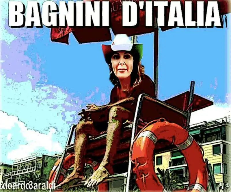 DANIELA SANTANCHE MEME BY EDOARDO BARALDI 