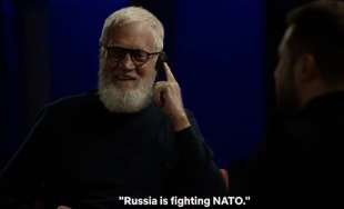 david letterman intervista volodymyr zelensky