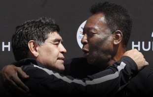 diego armando maradona e pele