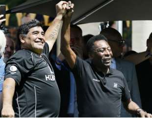 diego armando maradona e pele 7