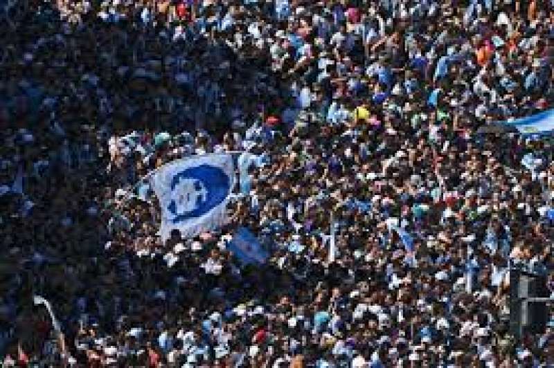 festeggiamenti a buenos aires per la vittoria del mondiale 5