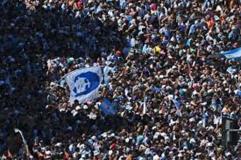 festeggiamenti a buenos aires per la vittoria del mondiale 5