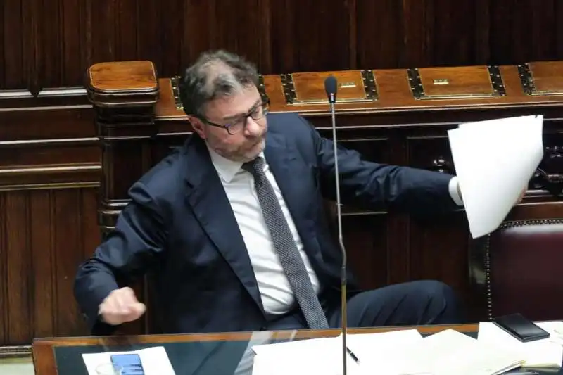 GIANCARLO GIORGETTI ALLA CAMERA 