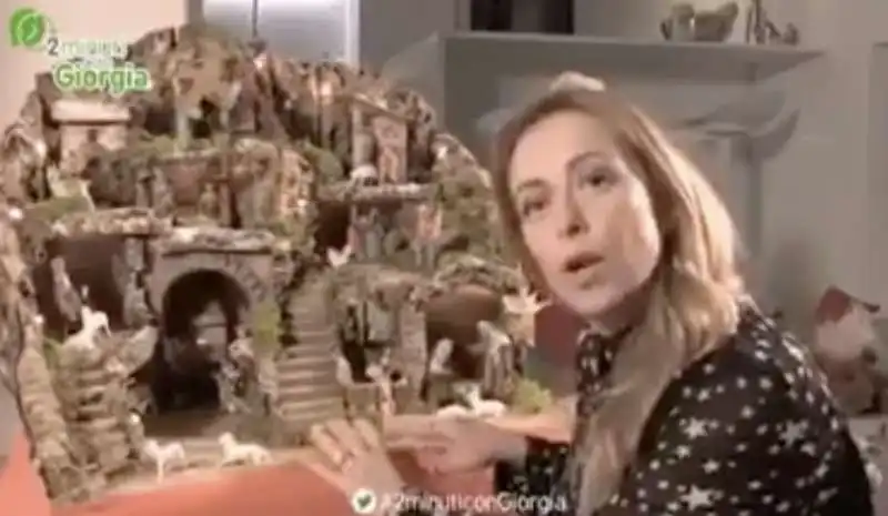 giorgia meloni e la rivoluzione del presepe 2017   3