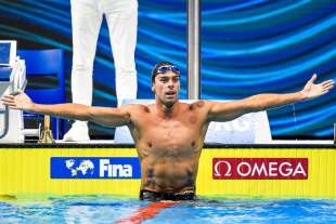 gregorio paltrinieri vince la medaglia d oro AI MONDIALI DI NUOTO IN VASCA CORTA DI MELBOURNE