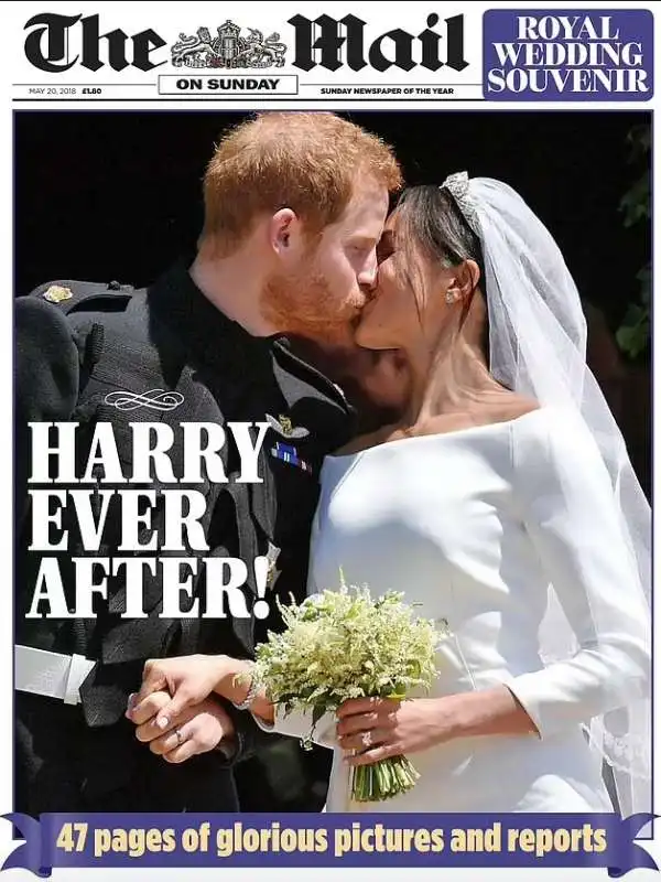 il daily mail e i titoli pro il principe harry e meghan markle 1