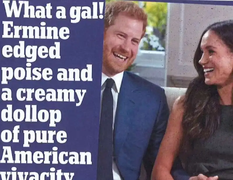 il daily mail e i titoli pro il principe harry e meghan markle 2